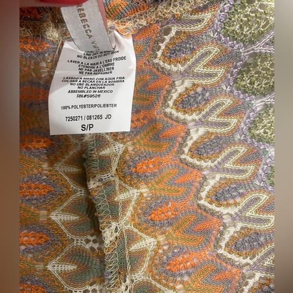 Becca swim crochet side slit pants size small - Picture 13 of 13